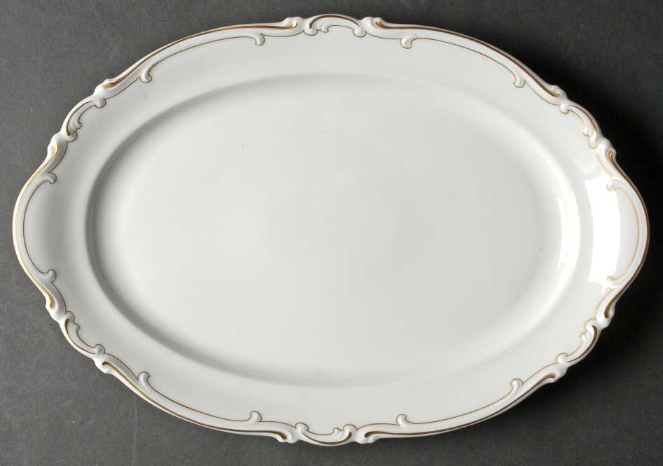 Baroque 13" Oval Serving Platter