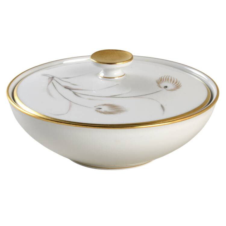Beverly Sugar Bowl & Lid