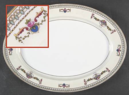 Beverly 14" Oval Serving Platter