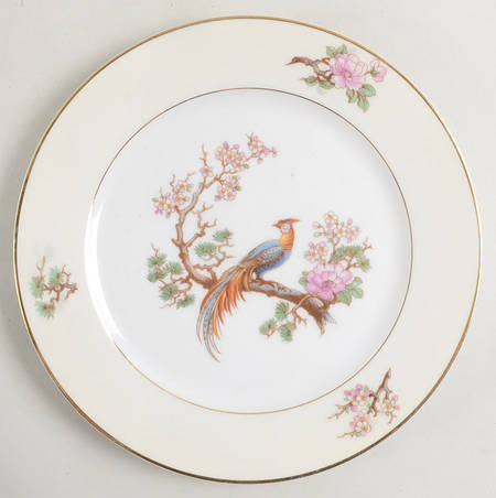 Bird of Paradise Salad Plate