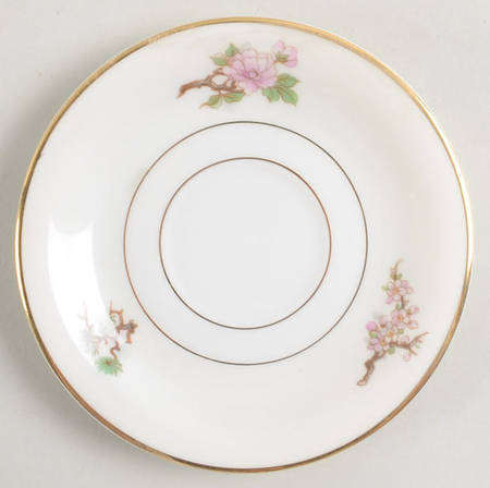 Bird of Paradise Saucer for Demitasse Cup