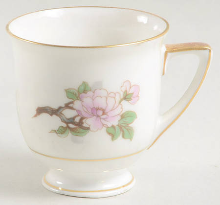 Bird of Paradise Footed Demitasse Cup