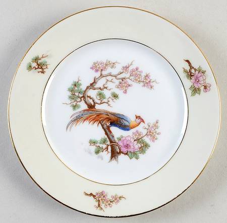 Bird of Paradise Bread & Butter Plate
