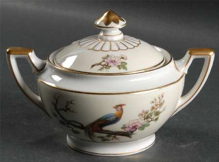 Bird of Paradise Sugar Bowl & Lid