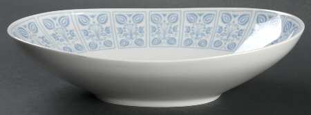 Blue Dutch 10" Oval Vegetable Bowl