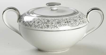 Black Lace Sugar Bowl & Lid