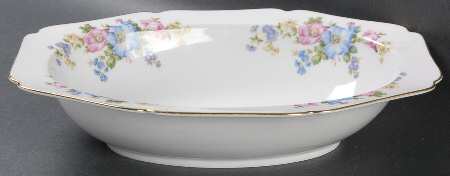 Blossom 10" Oval Vegetable Bowl