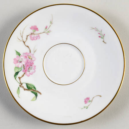 Blossomtime White Saucer