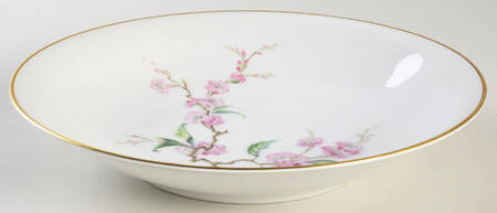 Blossomtime White Large Coupe Soup Bowl