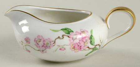 Blossomtime White Creamer
