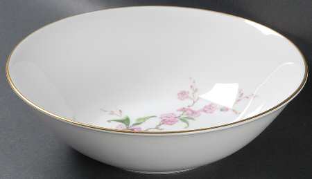 Blossomtime White 9" Round Vegetable Bowl