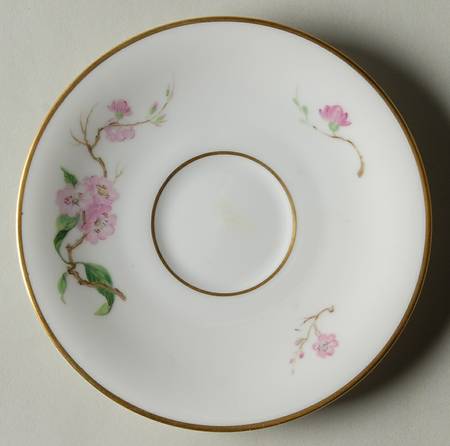 Blossomtime White Saucer for Demitasse Cup