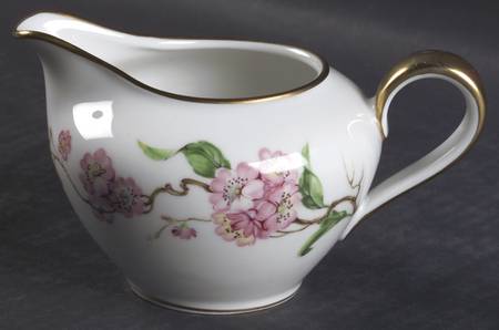 Blossomtime White Creamer