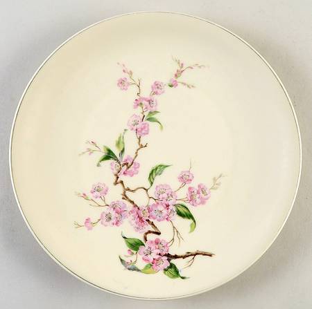 Blossomtime Cream Dinner Plate
