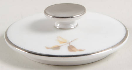 Blue Rose Lid for Sugar Bowl