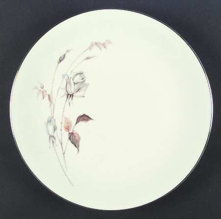 Blue Rose Dinner Plate