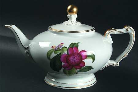 Camellia Teapot & Lid