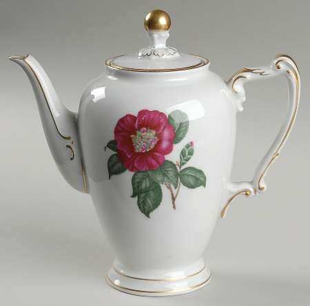 Camellia Mini Coffee Pot & Lid