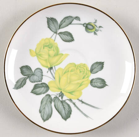 Chartrose Saucer by Heinrich - H&C
