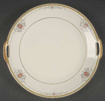 Crusader (Smooth) Handled Cake Plate