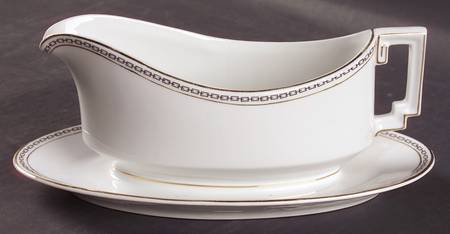 Dallas Gravy Boat with Attached Underplate by Heinrich - H&C