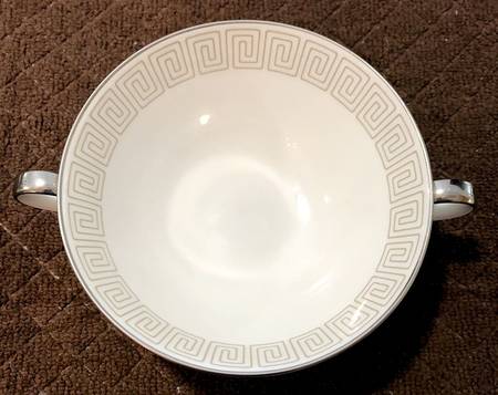 Delphi Flat Cream Soup Bowl