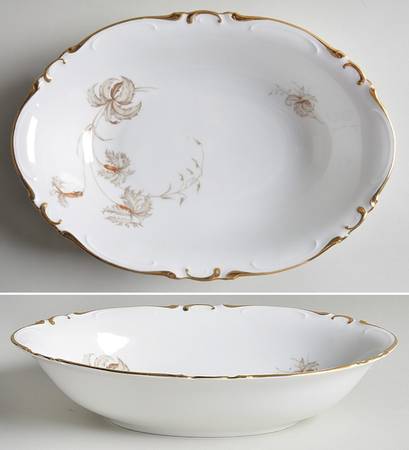 Du Barry 10" Oval Vegetable Bowl