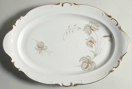Du Barry 16" Oval Serving Platter