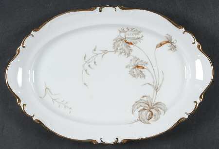 Du Barry 13" Oval Serving Platter