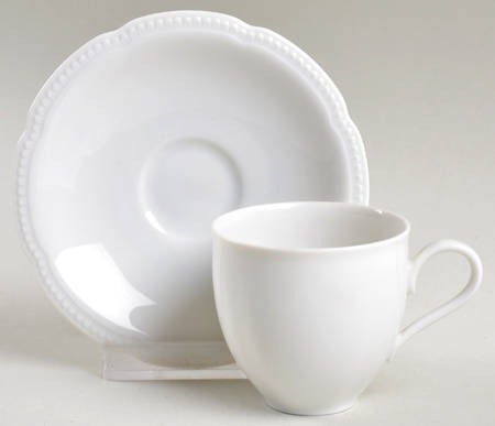 Elisabeth Flat Demitasse Cup & Saucer Set