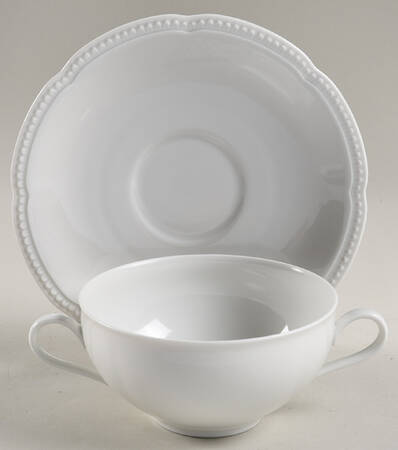 Elisabeth Cream Soup Bowl & Saucer Set