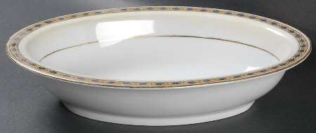 Empire (No Center Design) 10" Oval Vegetable Bowl