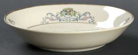 Ferndale (Older, Gold Trim) Fruit/Dessert (Sauce) Bowl