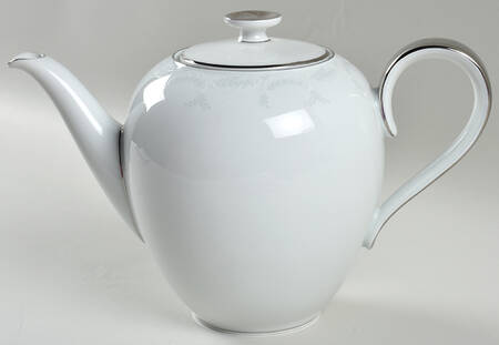 Ferndale (Newer, Platinum Trim) Coffee Pot & Lid