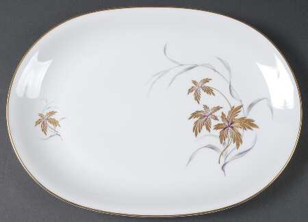 Glamour 14" Oval Serving Platter