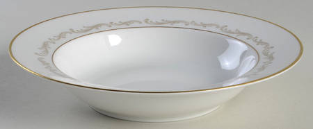 Golden Arc Rim Soup Bowl