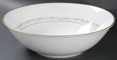 Golden Arc 9" Round Vegetable Bowl