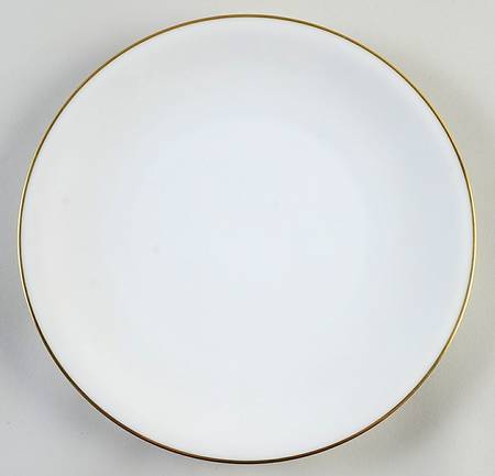 Gold Band Dinner Plate
