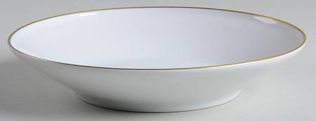 Gold Band Coupe Soup Bowl