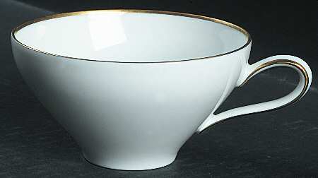 Gold Band Flat Cup