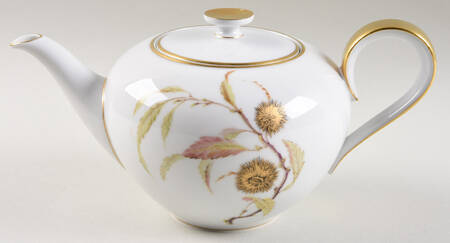 Golden Chestnut Teapot & Lid