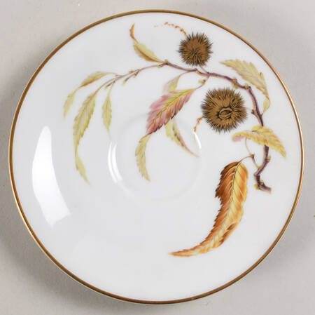 Golden Chestnut Saucer