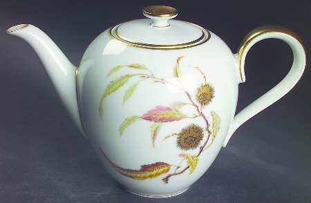 Golden Chestnut Coffee Pot & Lid