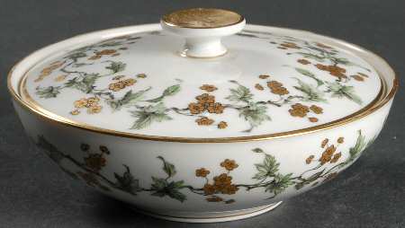 Golden Fantasy Sugar Bowl & Lid
