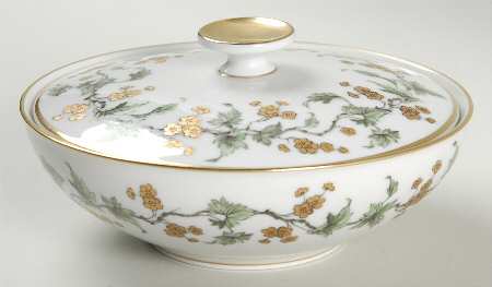 Golden Fantasy Sugar Bowl & Lid