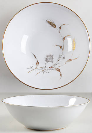 Golden Harvest 9" Round Vegetable Bowl
