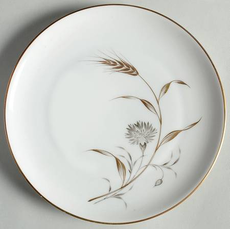 Golden Harvest Salad Plate