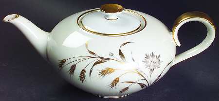 Golden Harvest Teapot & Lid