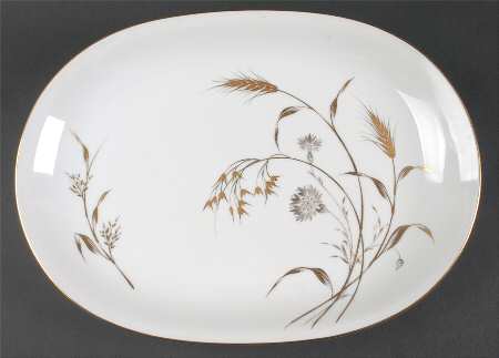 Golden Harvest 14" Oval Serving Platter