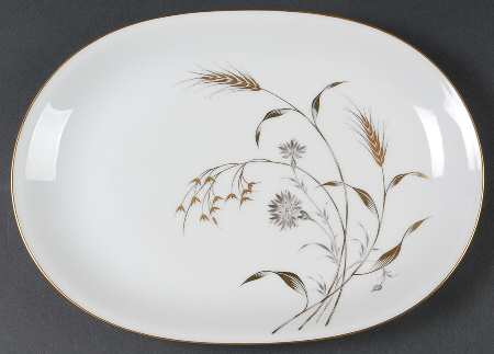 Golden Harvest 13" Oval Serving Platter